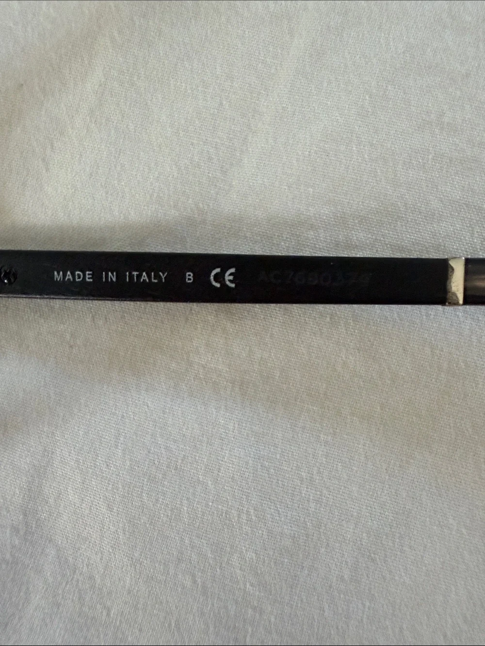CHANEL prescription Black Frames with Gold Logo Plaque